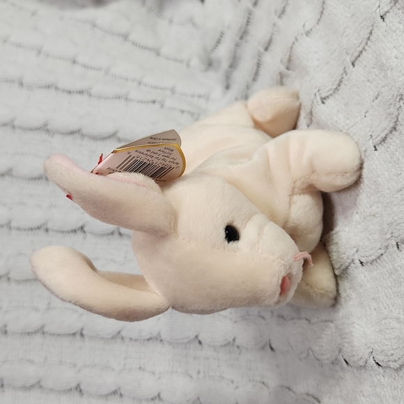 🕸Vintage Ty Beanie Baby Original Nibbler Bunny 1999 P.E. Pellets - Picture 1 of 11